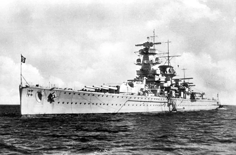 German cruiser Admiral Graf Spee
