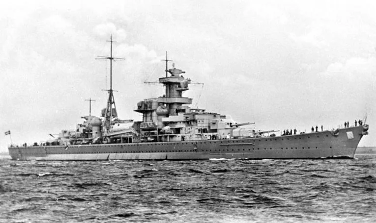 German cruiser Blücher