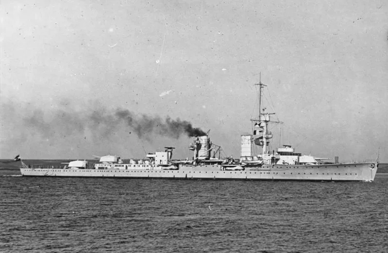 German cruiser Karlsruhe
