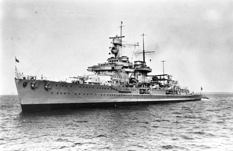 German cruiser Nürnberg