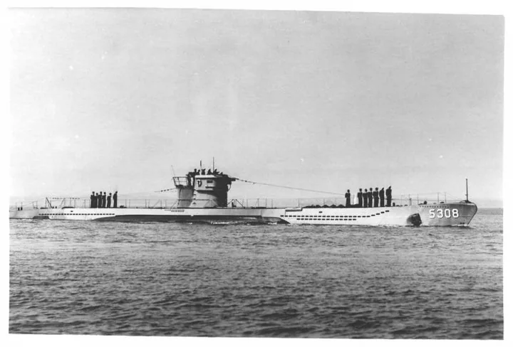 German submarine U-1202