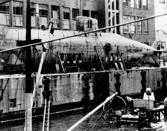 German submarine U-1407