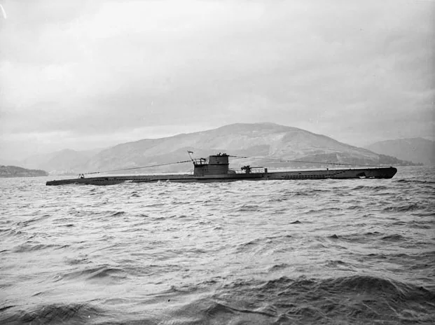 German submarine U-180