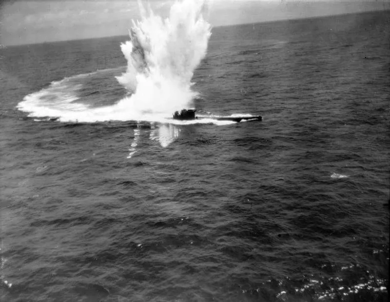 German submarine U-243