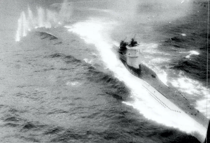 German submarine U-361