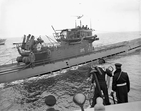 German submarine U-889