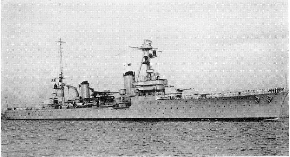 French cruiser Dupleix (1930)