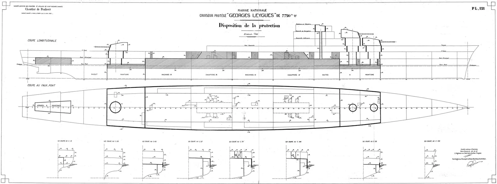 French cruiser Georges Leygues