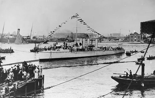 Greek destroyer Thyella (1907)