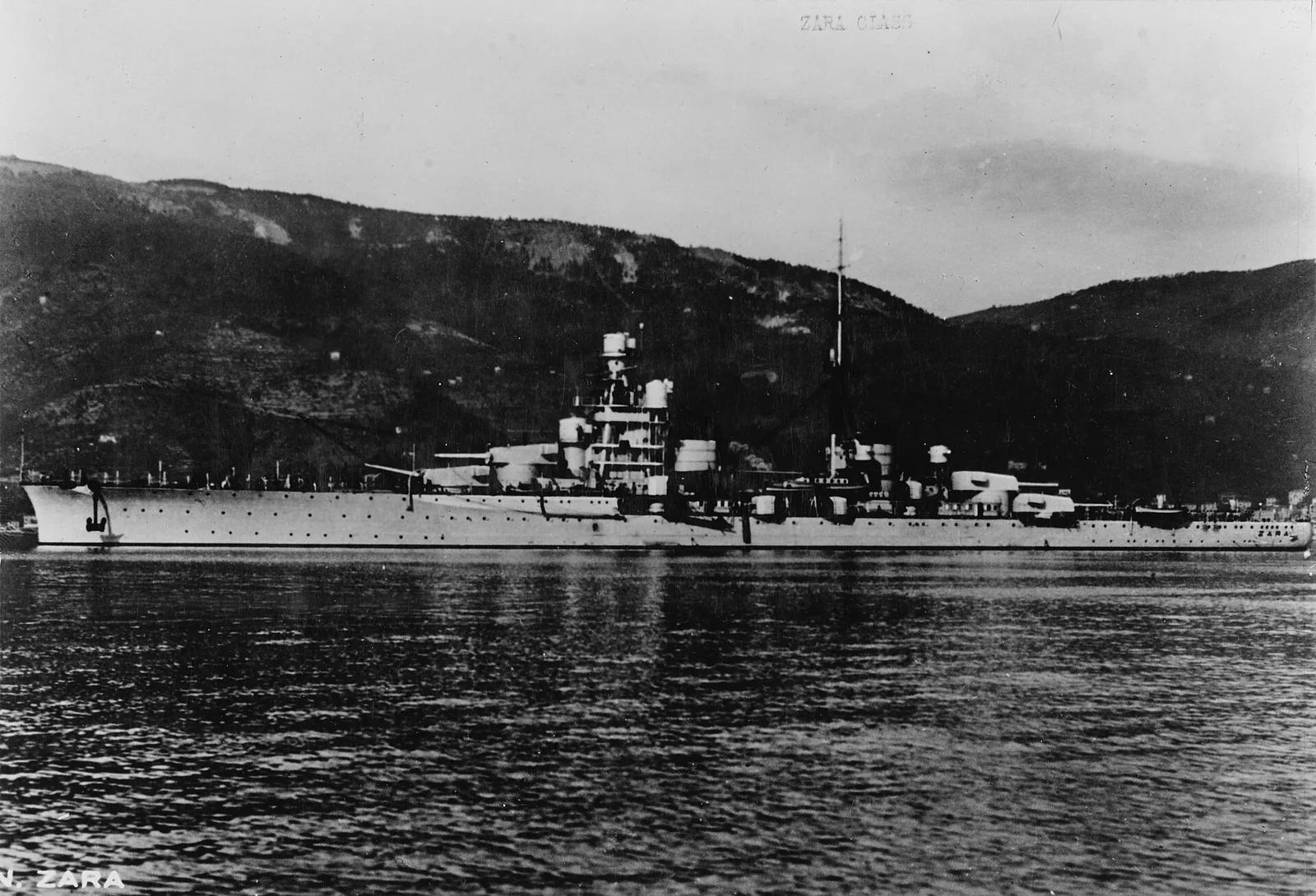 Italian cruiser Zara