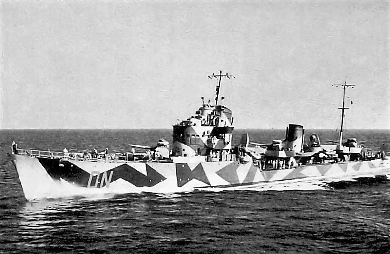 Italian destroyer Antonio da Noli