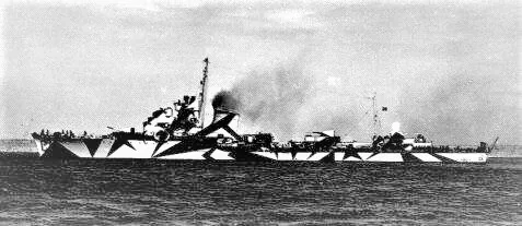 Italian destroyer Corsaro