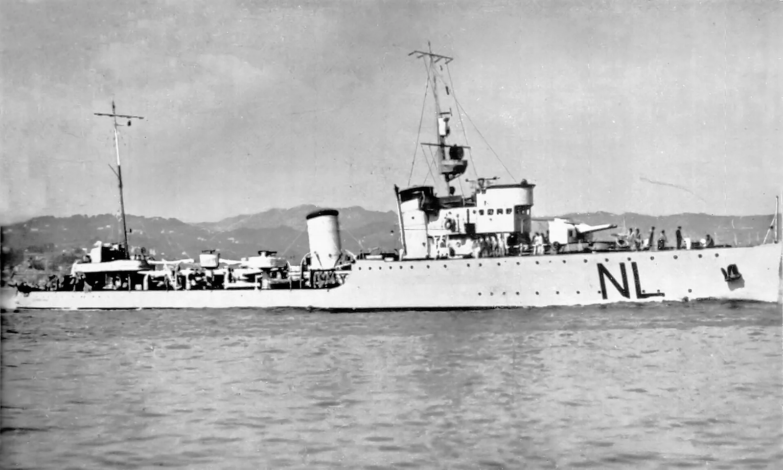Italian destroyer Francesco Nullo (1925)