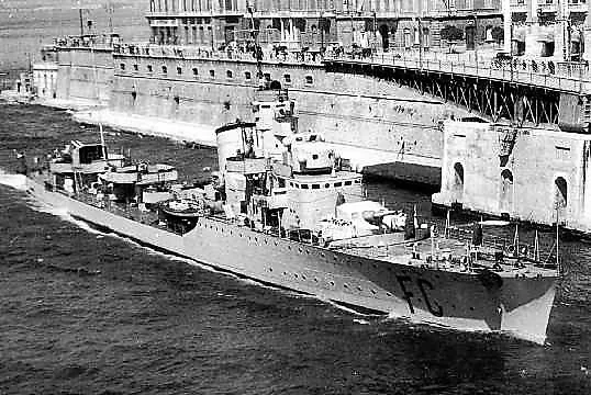 Italian destroyer Fuciliere (1938)
