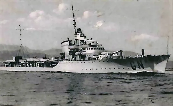 Italian destroyer Granatiere (1938)