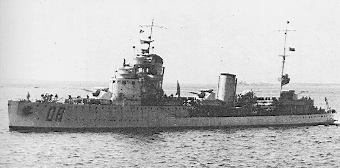 Italian destroyer Nicoloso da Recco