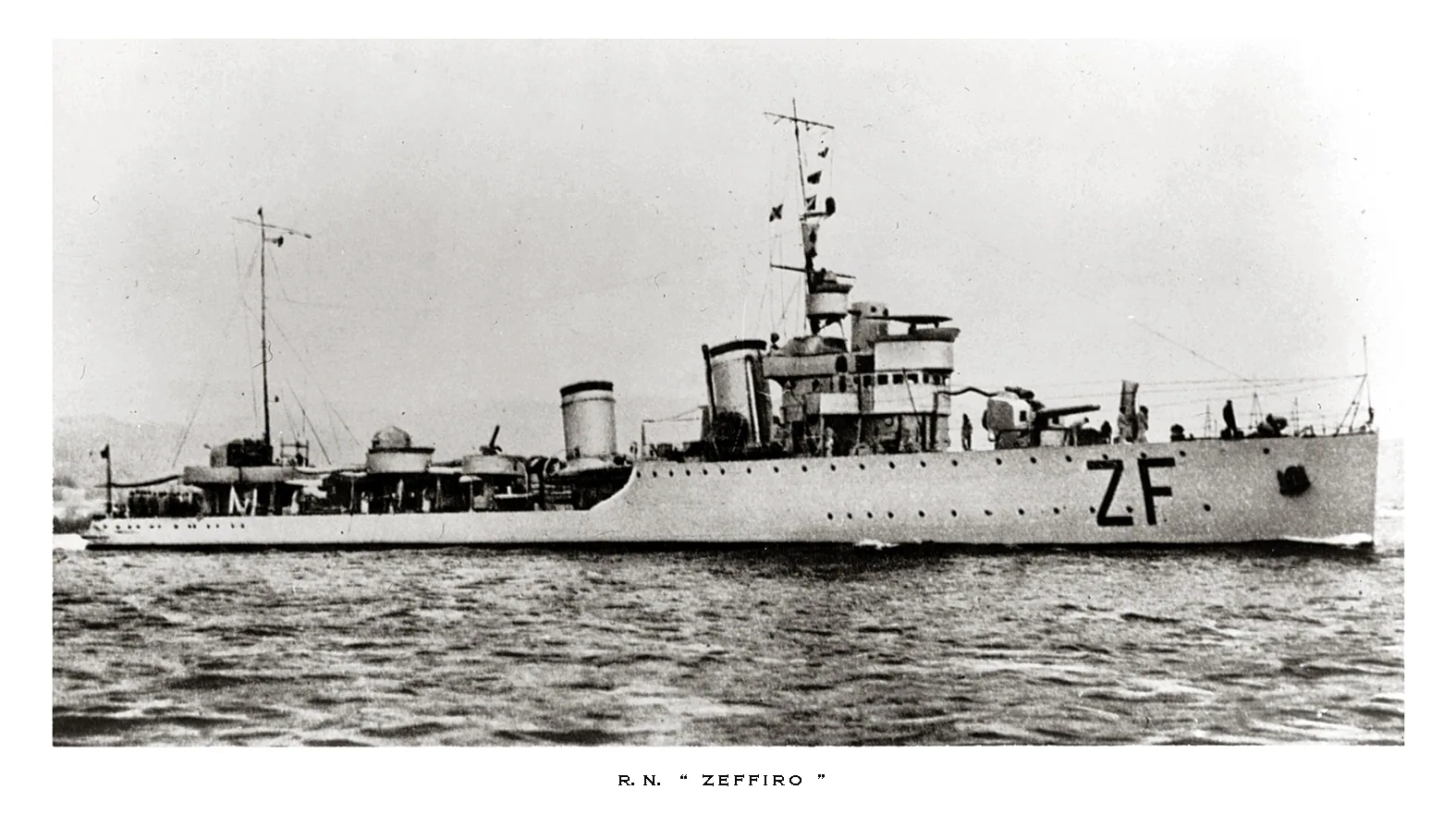 Italian destroyer Zeffiro (1927)