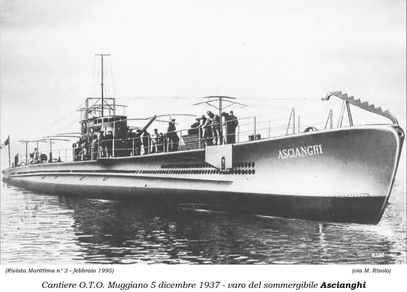 Italian submarine Ascianghi