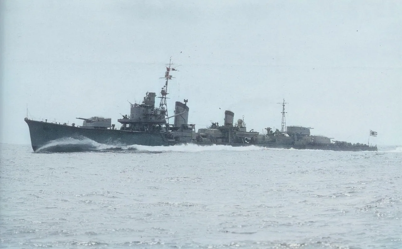 Japanese destroyer Hayanami
