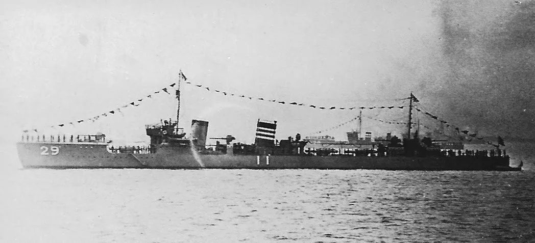 Japanese destroyer Oite (1924)