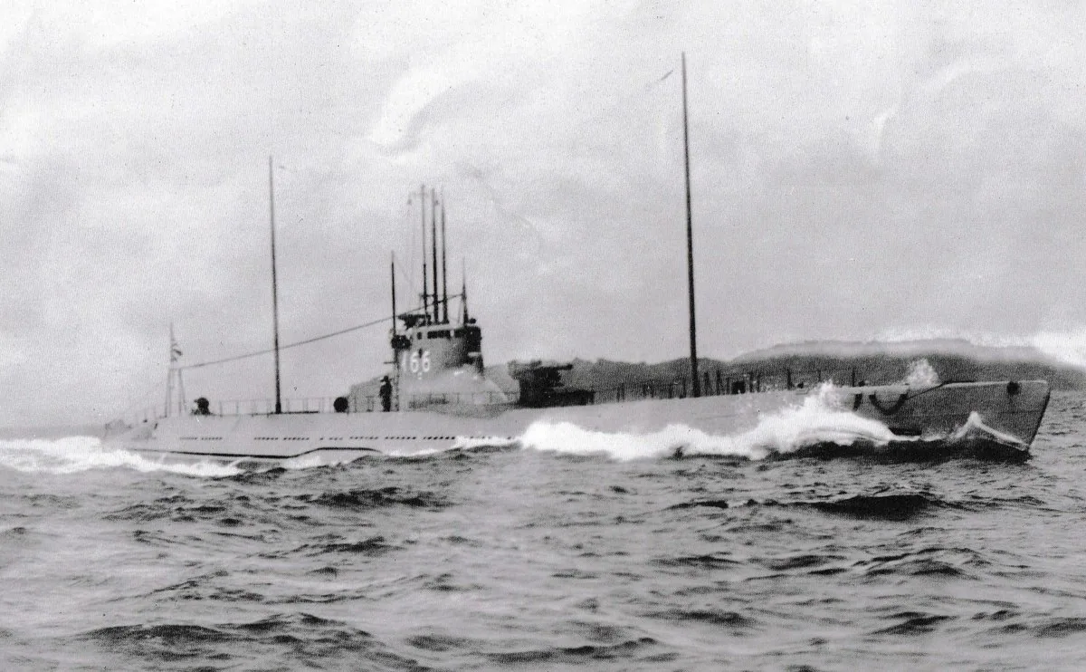 Japanese submarine I-166