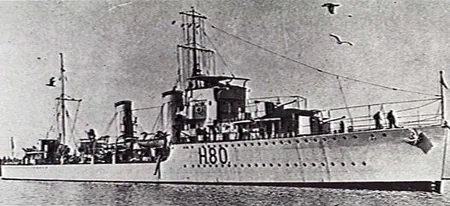 HMS Brazen (H80)