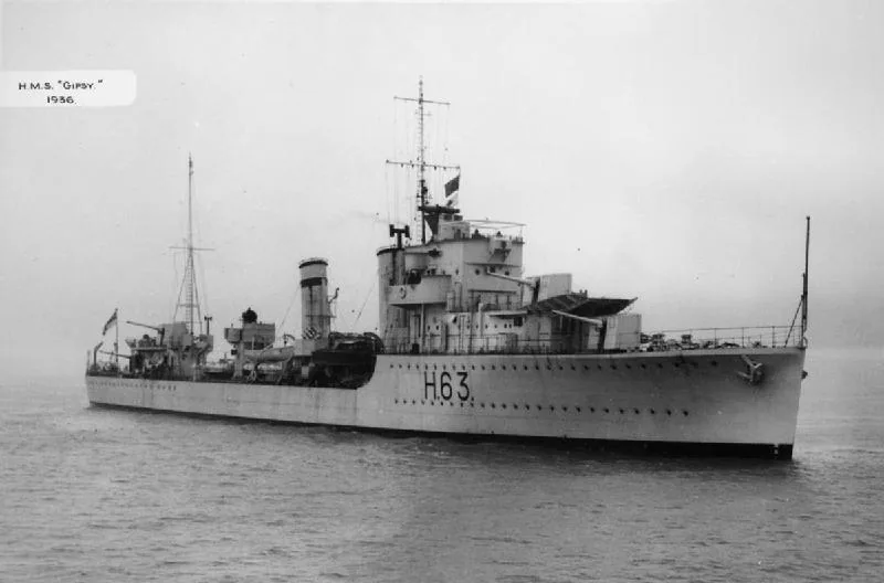 HMS Gipsy (H63)