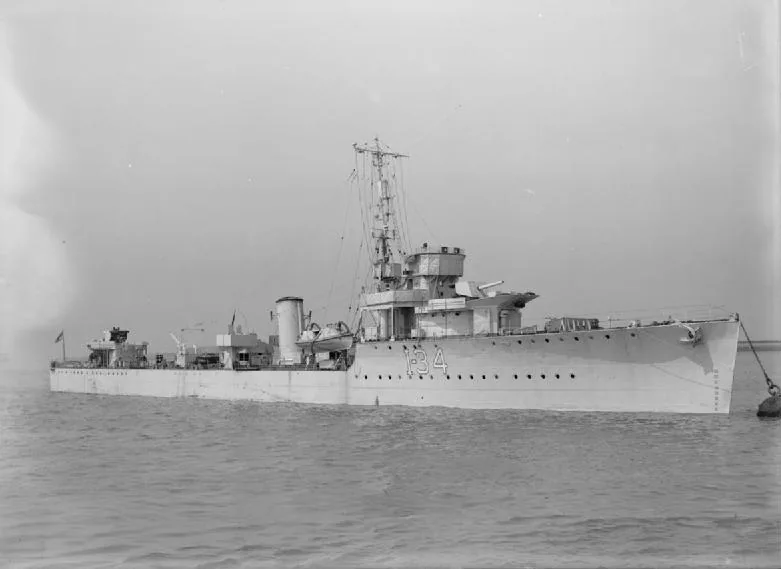 HMS Velox (D34)