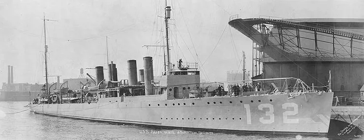 USS Aaron Ward (DD-132)