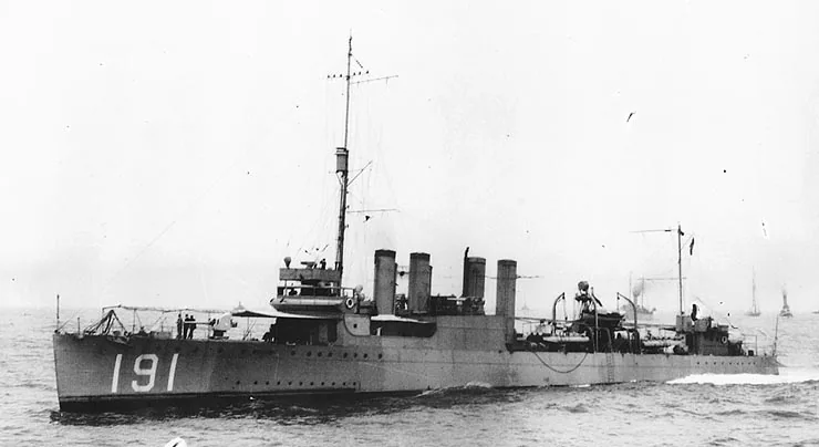 HMS Broadwater (H81)