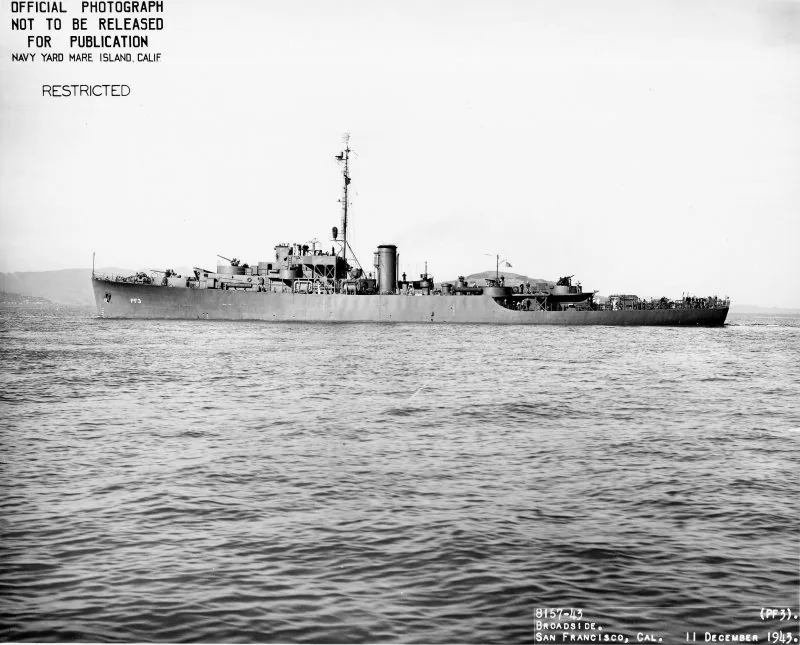 Soviet frigate EK-11