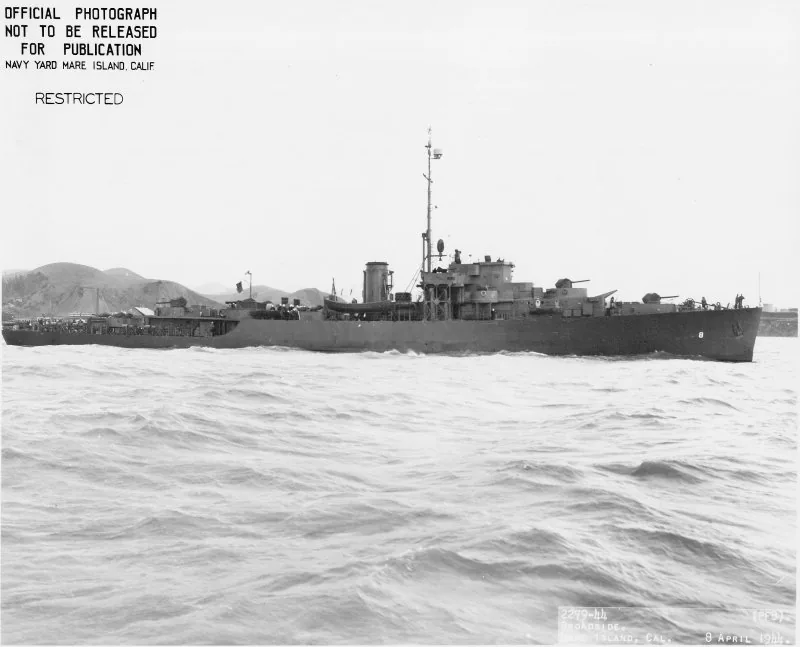 Soviet frigate EK-15