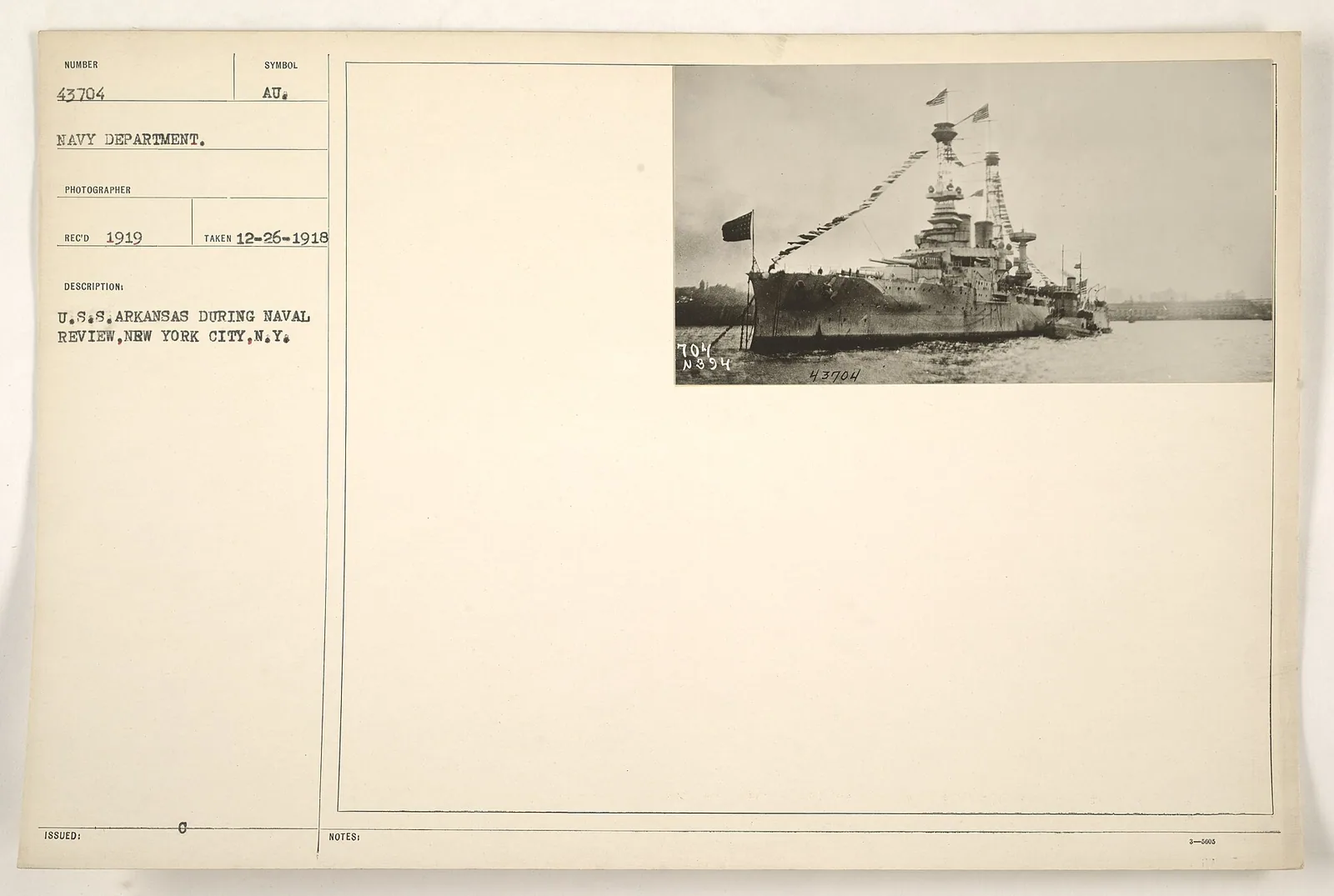 USS Arkansas (BB-33)