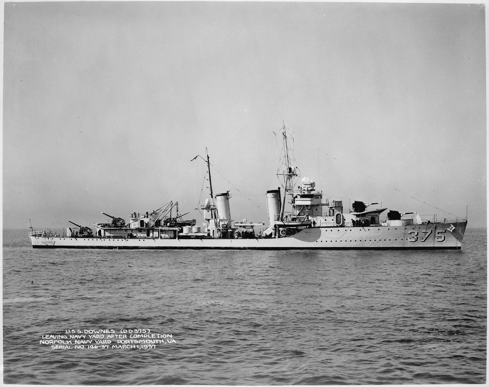 USS Downes (DD-375)