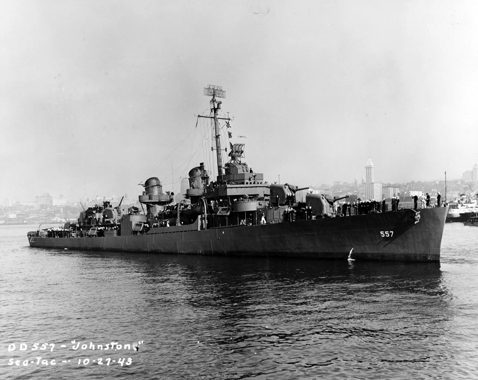 USS Johnston (DD-557)