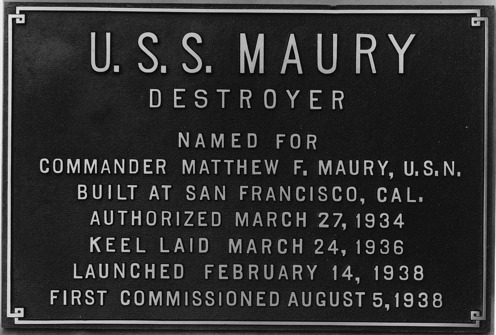 USS Maury (DD-401)