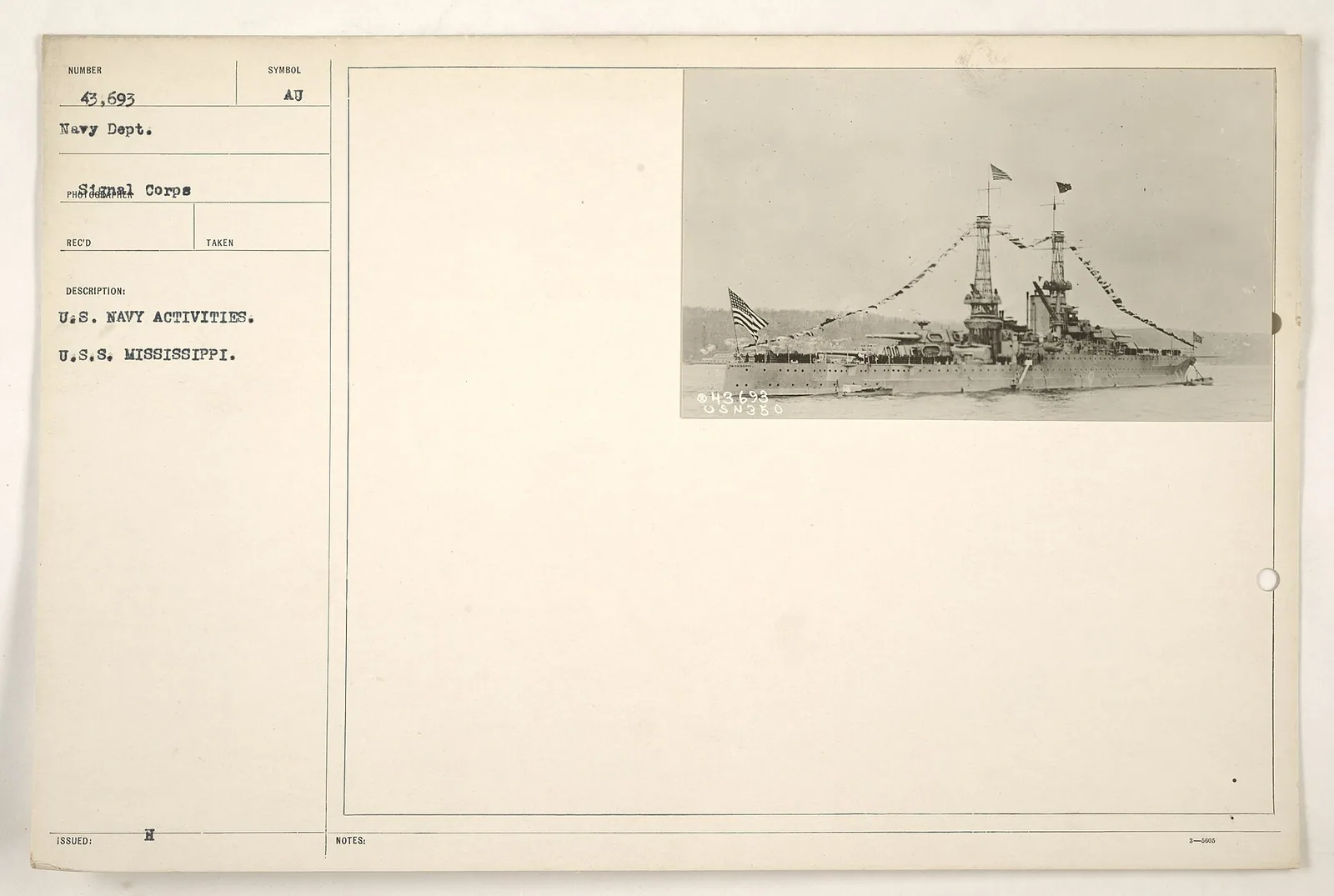 USS Mississippi (BB-41)