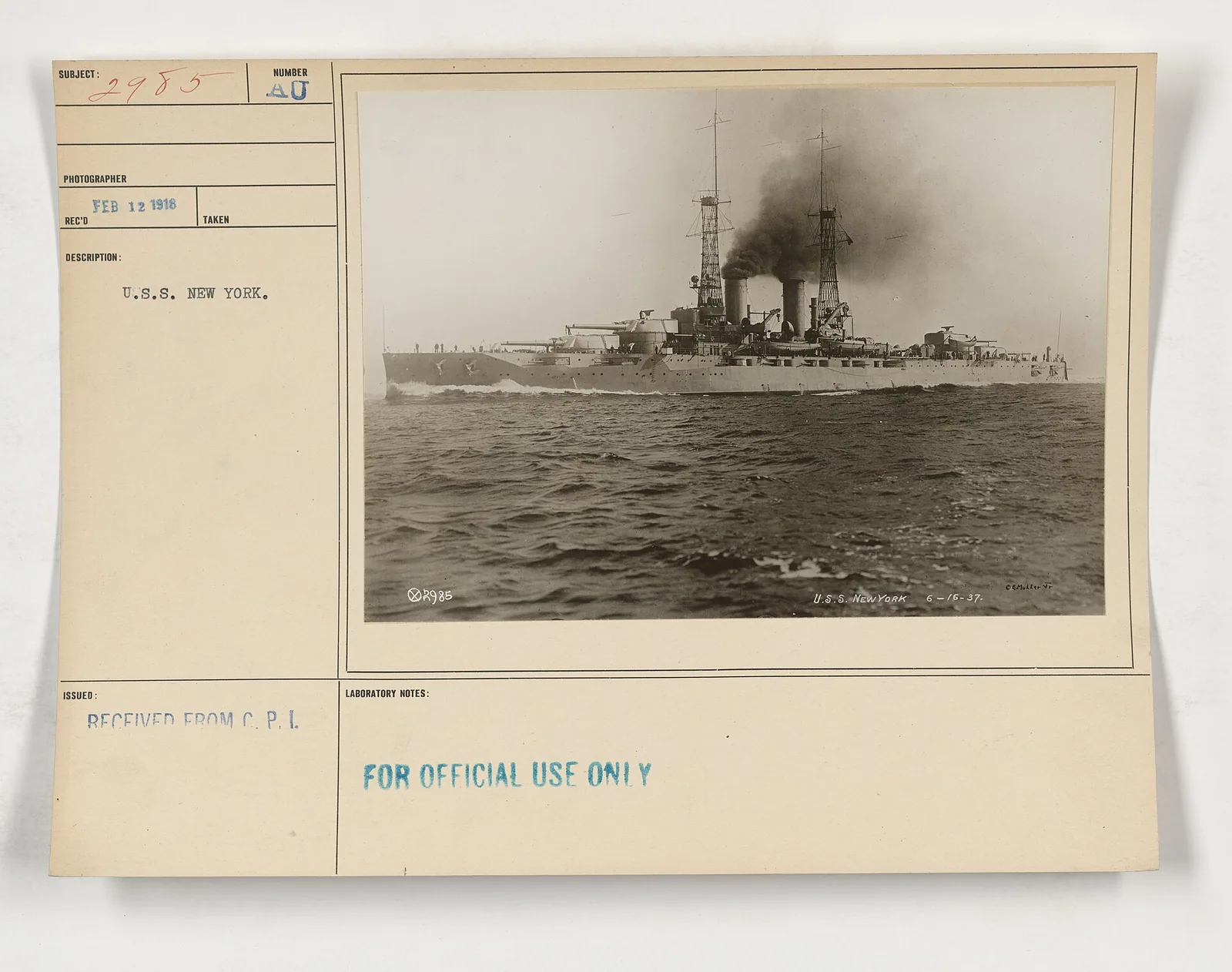 USS New York (BB-34)