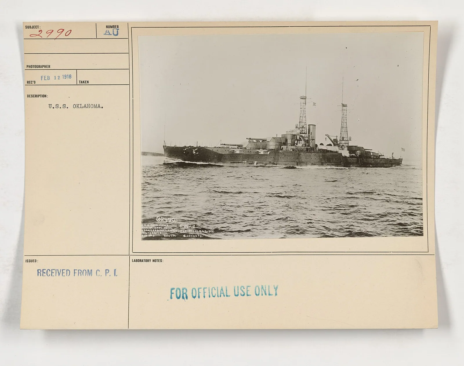 USS Oklahoma (BB-37)
