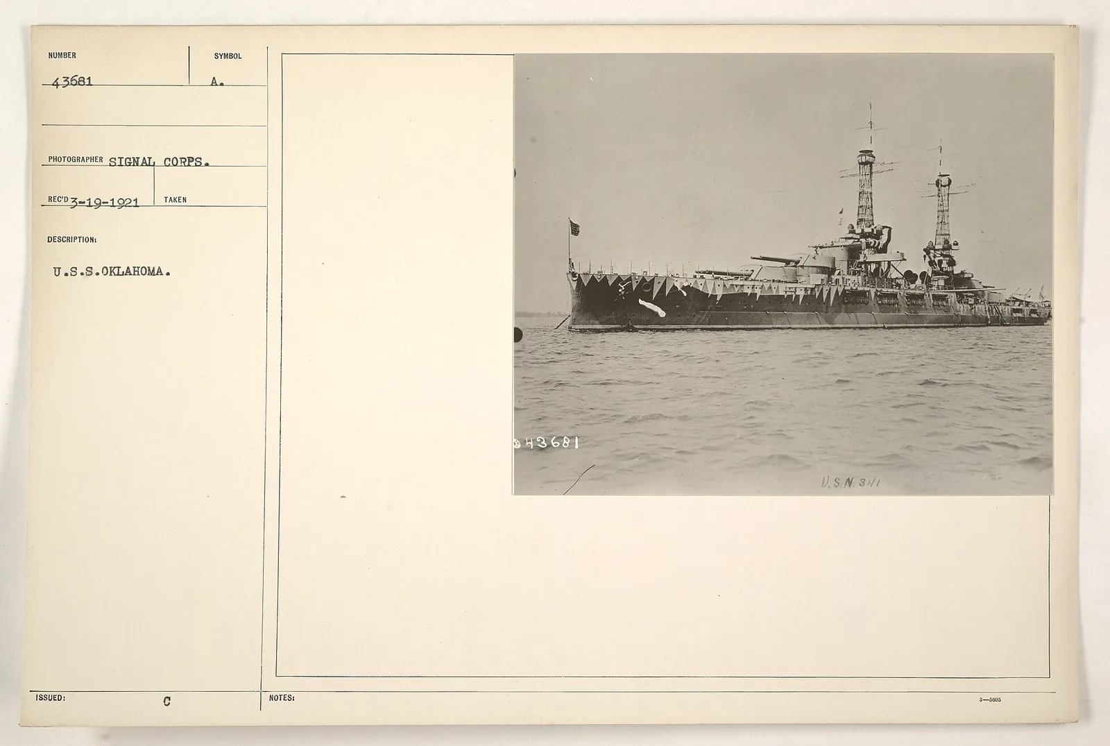 USS Oklahoma (BB-37)