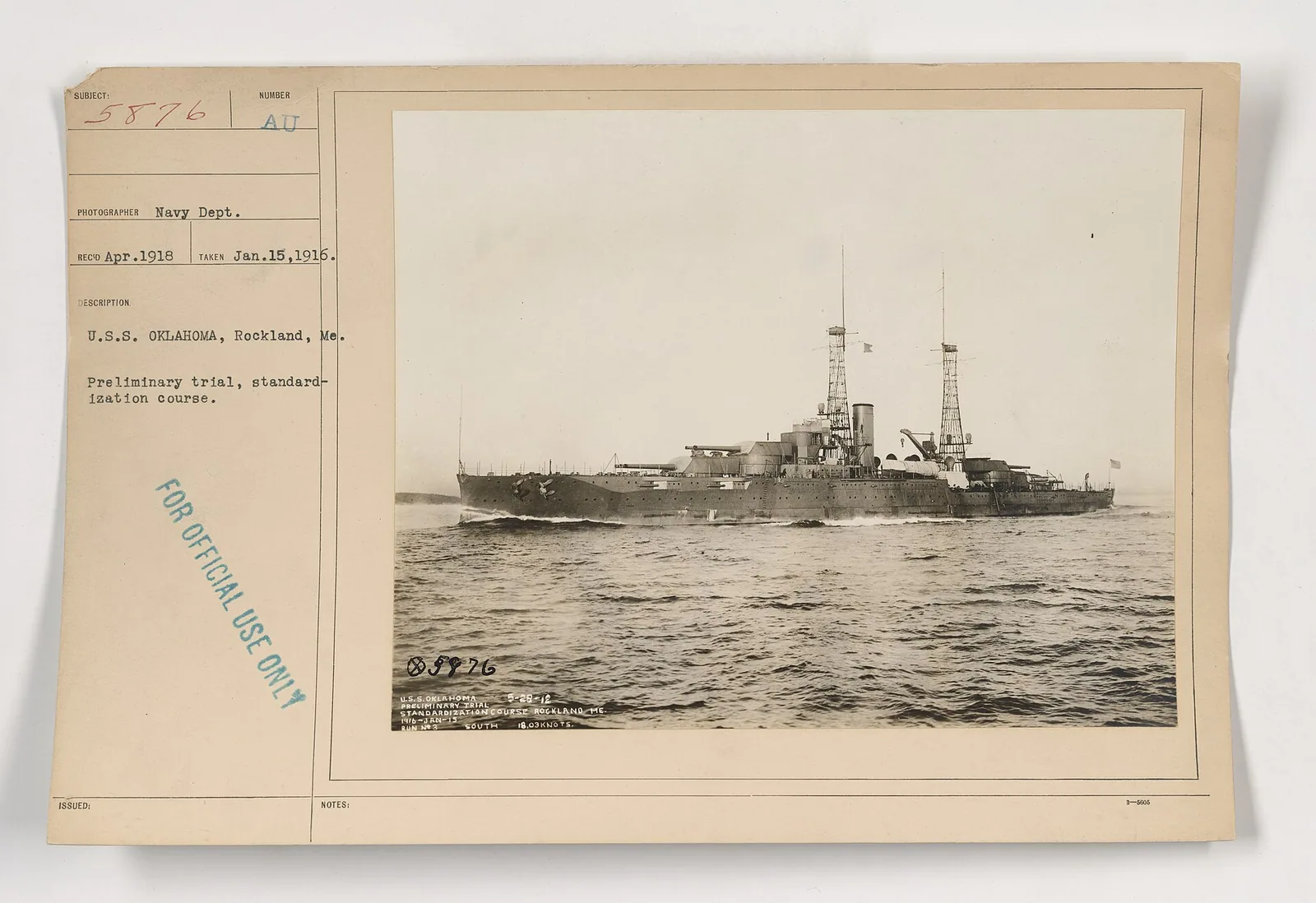 USS Oklahoma (BB-37)