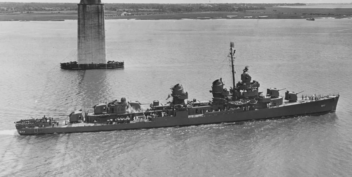 USS Sproston (DD-577)