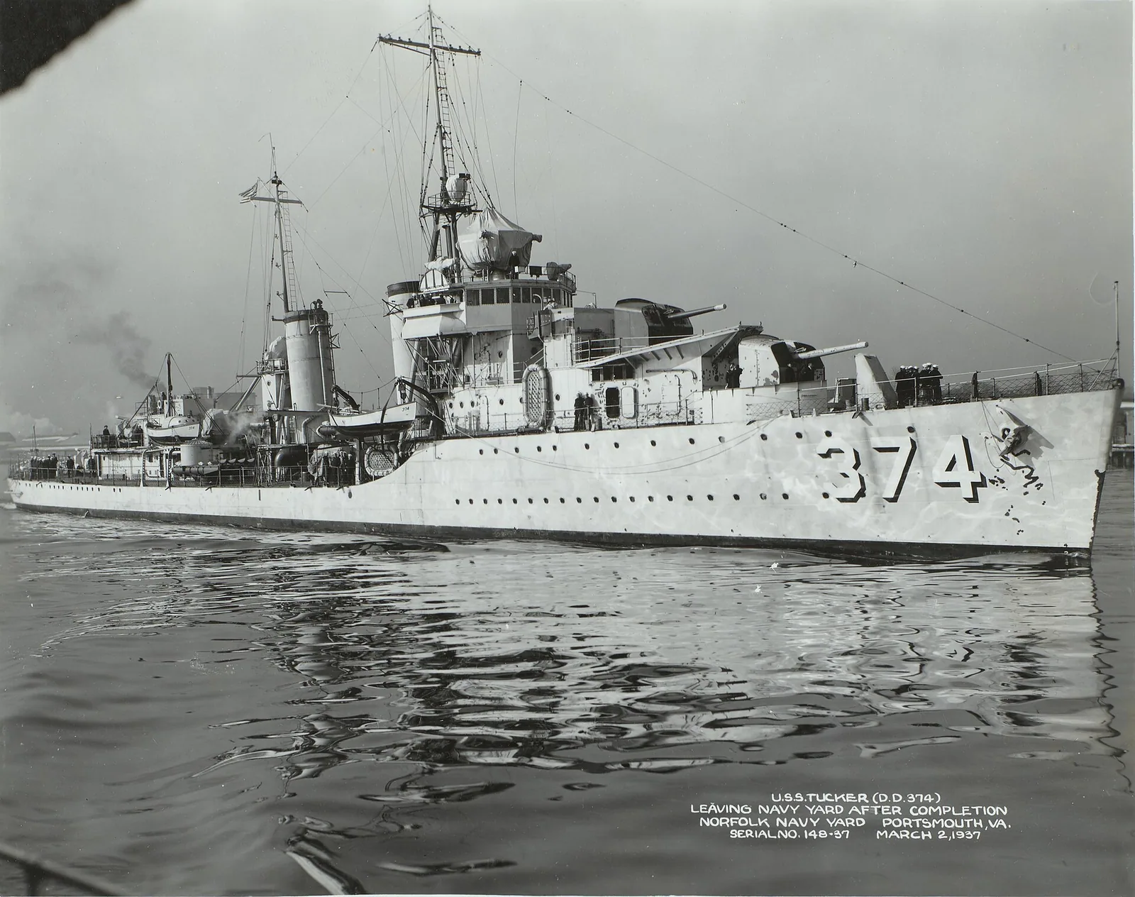 USS Tucker (DD-374)